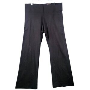 Worthington Womens Ultra Sculpting Black Pull-On Pants XXL